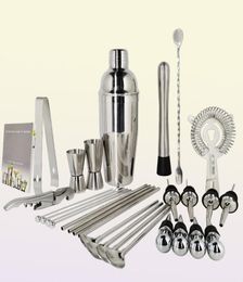 Bar Tools Bartender Kit 130piece Cocktail Shaker Set with Stainless Steel Rotating Stand Bar Tool for Gift Experience for Drink Mi8867546