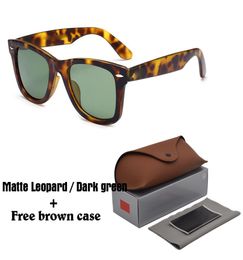 2018 Western style Brand Designer Sunglasses for men women classic Vintage Mens driver Sun glasses UV400 lens with case and box6483065