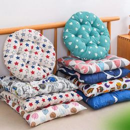 Pillow Cotton Linen Seat Autumn And Winter Computer Office Sit Students Stool Dining-table Chair