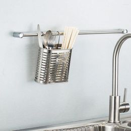 Kitchen Storage Utensils Chopsticks Holder Flatware Drying Rack Sink Basket Drainer For Spoon Fork