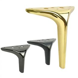 Light luxury semicircular metal sofa legs bathroom cabinet TV cabinet leg side cabinet coffee table support leg
