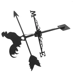 Garden Decorations Roof Weather Vane Weathervane Decor Decorative Indicator Iron Ornament Wind Direction