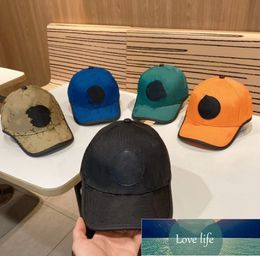 Simple Letter Baseball Cap European and American Fashion All-Match Peaked Cap Men's and Women's Same Cross-Border Sun Protection Sun Hat