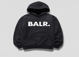 Men BALR Printed Fleece Hoodies Spring Autumn Winter Long Sleeved Hooded Tops Casual Hip Pop Pullover Punk Mens Sportswear Sweatsh8048632