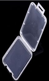 SD XD TF MMC Memory Card Holder CF Cards Protection Container Plastic Transparent Storage Box Jewel Case6960587