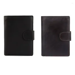Wallets Men's Leather Vintage Short Wallet Holder Business Cards Purse