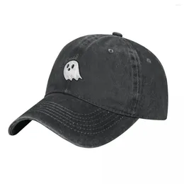 Ball Caps Cute Ghost Boo! Cowboy Hat Western Visor Sun Women's Beach Men's