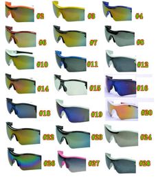 men sports spectacles Bicycle Glass outdoor sunglasses PINK cycling sunglasses fashion dazzle colour mirrors A 29colors 6169778