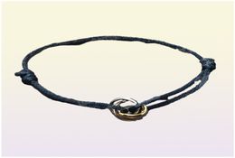 Designer -Charm -Bracelets Klassischer C -Stil Lucky Rope Verstellbares einverrückbares Kabel Multikolor mit Gravur und Box Linka24629353 erhältlich