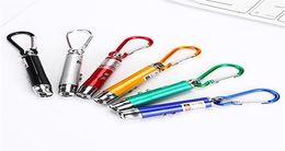 LED Key Chain Flashlight Mini Flashlights 3 In1 Laser Light Pointer Torch Keychain Money Detectora29a04a41a416222856