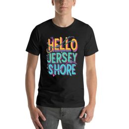 Hello Jersey Shore T-shirt cute clothes tops anime clothes big and tall t shirts for men