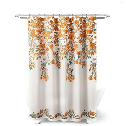 Shower Curtains Bohemian Washable Bath Curtain Water Repellent Boho Decor For Individual Daily Use