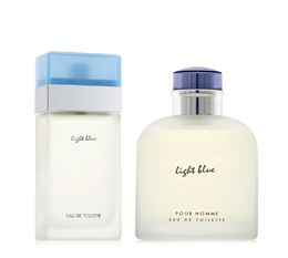Light Blue Men Women Perfume Fragrance 100ml Eau De Toilette High Quality EDT Long Lasting Fast 34 oz Spray1834790