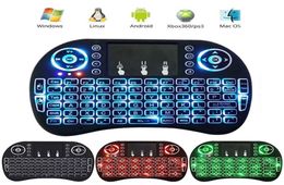 I8 24G Flying Squirrel mini wireless keyboard dry lithium electric three Colour backlight running horse light6399912