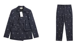 Stylish Men's Slim-Fit Buckle Suit Solid Color Dress Blazer Host Wedding Show Coat & Pants #A5