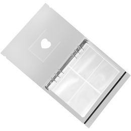 Loose Leaf Card Book Photo Protector Sleeves Pages Postcard Practical Album Binders Pp Clear Plastic