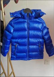 Winter brand 100 duck down Boys clothing Down Jacket For Girls clothes Children clothing Outerwear 3T10T boys designer clothes4751153