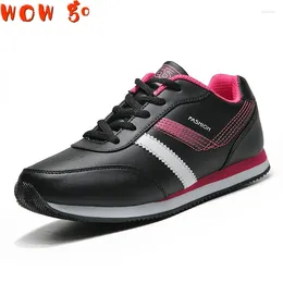 Casual Shoes Sneakers Women 's Running PU Outdoor Tennis Sports Shoe With Pores Walking Footwear