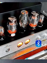 Amplifier OldChen KT88K1 Tube Amplifier Class A HIFI LaoChen Audio Amp Handmade Scaffolding