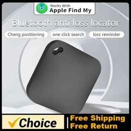 Smart GPS Tracker Work with Apple Find My APP ITag Anti Lost Car Key Pet Kids Finder Reminder Device MFI Rated Locator