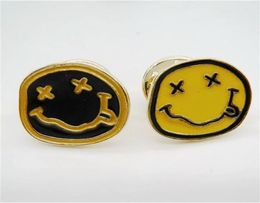 20pcs/ lot wholesale fashion Jewellery accessories enamel metal drunk face brooch pin badge 2010098452869