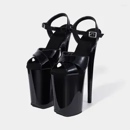 Dress Shoes Sexy Stiletto Sandals Platform Women Dance 23 CM High Heels Pole Dancing HSS202407