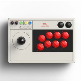 Joysticks 8BitDo Arcade Stick Bluetoothcompatibe 2.4G Wireless USB 8 Buttons Fighting Stick Joystick Controller For Switch/Windows/Steam