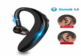 Wireless Bluetooth 50 Earphones Stereo Headset 300mAh Single Hands with Microphone Business Bluetooth Headphones For Driving4796277