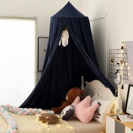 Children's Bed Canopy Baby Crib Bed Child Curtain Hung Dome Mosquito Net Kids Girl Boy Play Tent Living Room Bedroom Decoration