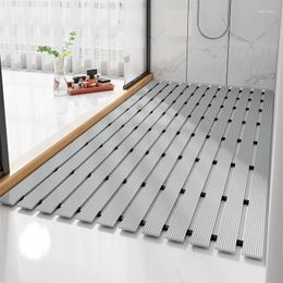 Bath Mats Bathroom Shower Door Mat Waterproof Anti-drop Anti-slip El Household