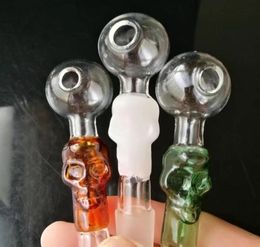 2017 Straight bone ball 10mm 14mm 18mm New Unique Oil Burner Glass Pipes Water Pipes Glass Pipe s Smoking with Dropper5741304