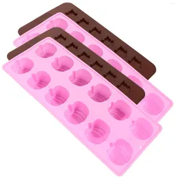 Plates 4pcs Halloween Silicone Mould DIY Chocolate Candy Mould Mini Sugar