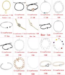 2021 Новый стиль 925 Серебряный классический милый медведь молодежь Beauul Bracelet Fashion Ladies Jewelry Factory Оптовая 5001869