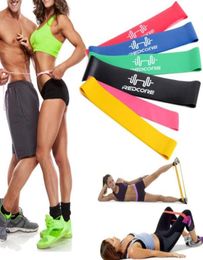 6 PcsSet Stretch Band Natural Latex Strength Training Resistance Exercise Loop Bands For Home Gym Fitness LDF6689121290