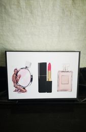 3 in 1 Makeup Perfume Gift Set Chance Women Fragrancy Kit Collection Matte Lipsticks Cosmetics ensemble de maquillage parfum Kits7490058