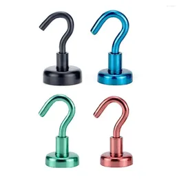 Hooks Magnetic Powerful Hook Magnet Holder 10kg Suction Wall Support Hardware Tool Silver