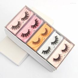 False Eyelashes Multipack Faux 10 PCS 3d Mink Lashes Dramatic Natural Soft Handmade Makeup Cils In Bulk Maquiagem