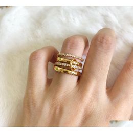 Band Rings Spinelli Similar Designer New In Luxury Fine Jewellery X Hoorsenbuhs Microdame Sterling Sier Stack Ring Drop Delivery Otyc4