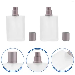 Storage Bottles 2 Pcs Spray Bottle Perfume Sub Travel Toiletries Bottled Miss Containers