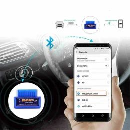 OBD 2 ELM327 Car Detector Bluetooth-compatible Interface V2.1 V1.5 OBD2 II Diagnostic Tool ELM 327 Work for Android Torque/PC