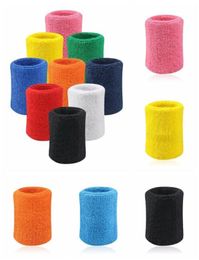 5PCs Wristbands Sport Sweatband Hand Band Sweat Wrist Support Brace Wraps Guards For Gym Volleyball Basketball 3219841