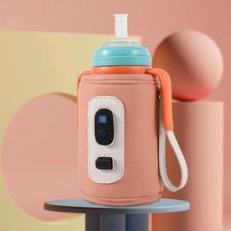 Baby Bottle Warmer Milk Heating Keeper with Constant Temperature Warming for Breastfeeding Night Feeding Daily Use Travel 240412