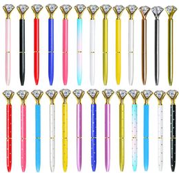 Kawaii Beautiful Diamond Ballpoint Pen Crystal Big Diamond Pens for School Office Women Wedding Bridal Shower Decor Gifts7440439