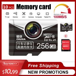 Cards 10Pcs/Lot Micro SD/TF Card 8GB 16GB 32GB 64GB 128GB Memory Card C10 TF Card Mini SD Card Memory Flash Card for Camera Free Shipp