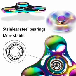 Decompression Toy Fidget Spinner - High Speed Precision Metal Hand Spinner for EDC ADHD Anxiety