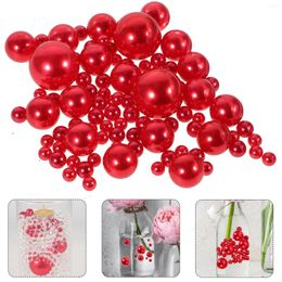 Vases Vase Filled Pearls Beads No Hole Crafting Ornaments Decor Jewellery Making Filler