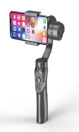 Upgraded H4 mobile phone Stabiliser threeaxis handheld gimbal tilt table handheld Stabiliser VLOG pography tracking antishake7325506