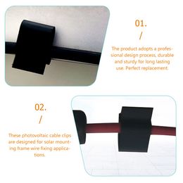 Plastic Hooks for Hanging Photovoltaic Cable Clamp Wire Clips Pv Module Management