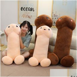 Stuffed & Plush Animals 30Cm Simation Y Funny P Toy Soft Dick Doll Real Pillow Cute Fun Gift Ups Or Drop Delivery Toys Gifts Dhwzb