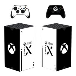 Stickers Symbol Logo Protector Sticker Decal Cover for Xbox Series X Console and 2 Controllers Xbox Series X XSX Skin Sticker Vinyl